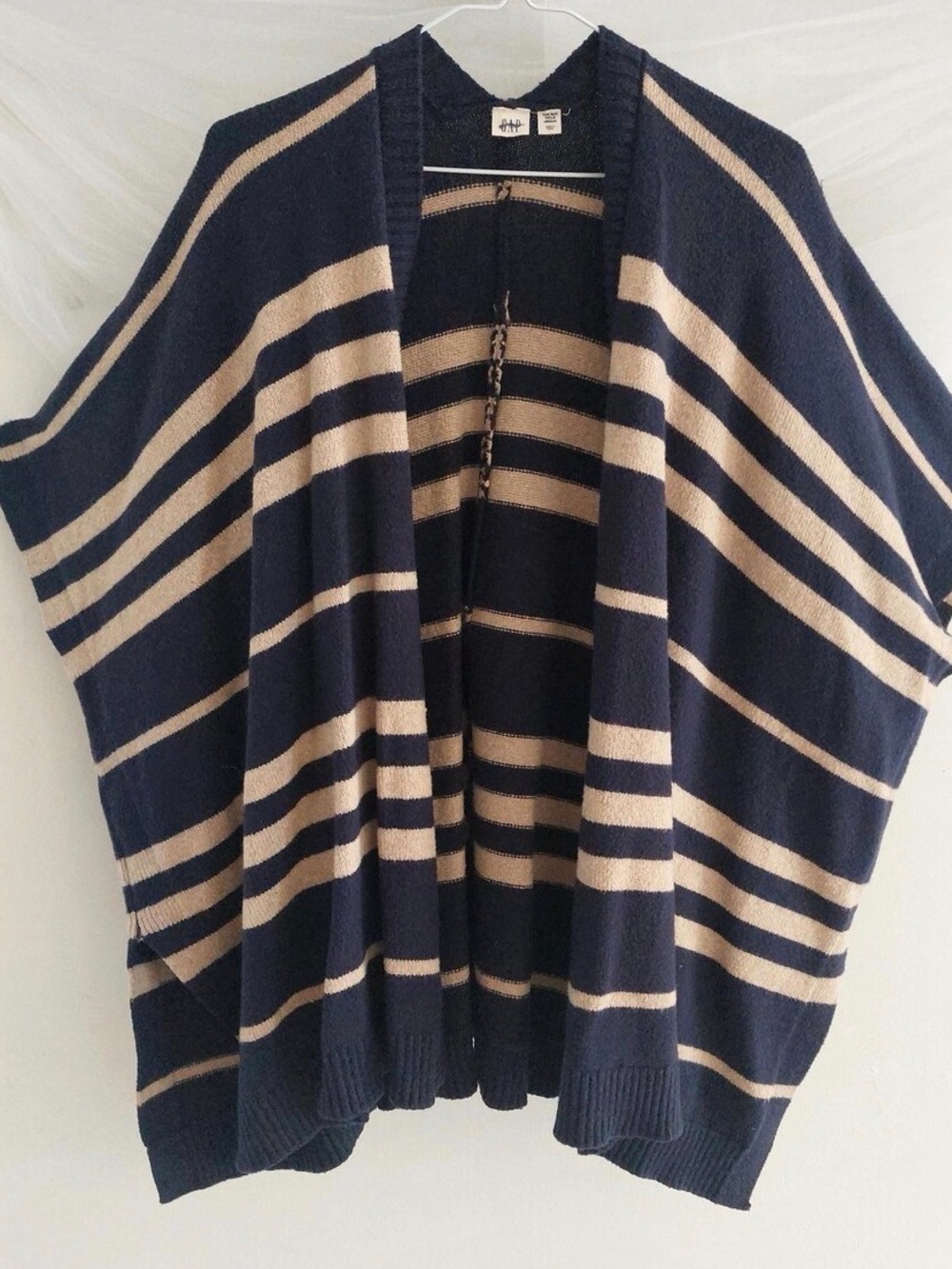GAP Wool Camel Hair Blend One Size Poncho
